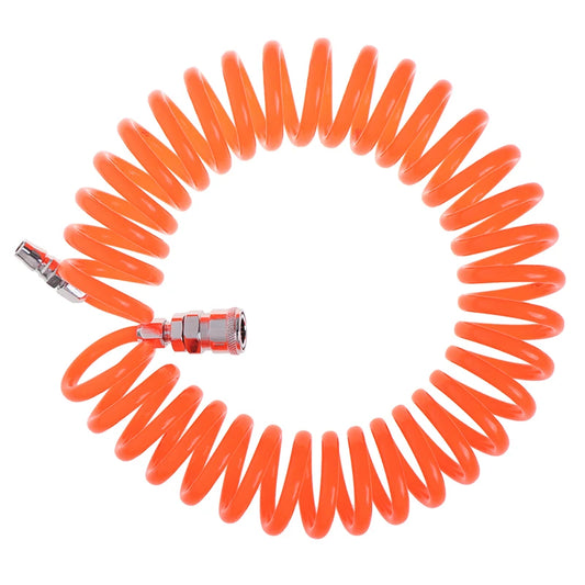 6m Coiled PU Pneumatic Air Compressor Hose – 8x5mm Pneumatic Air Hose Peaceful Pleasures Health and Wellness