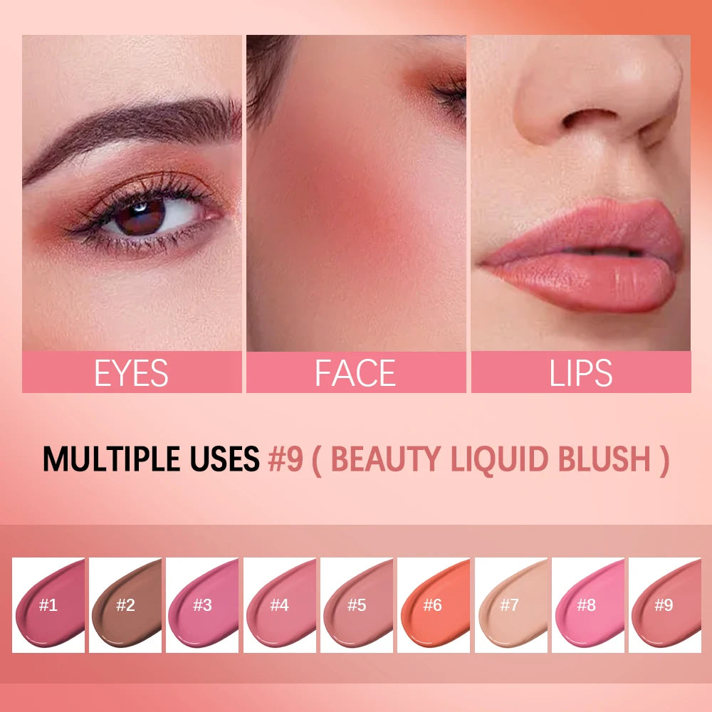 Velvet Matte Liquid Blush – Waterproof Cheek Tint 4ml Liquid Blush Peaceful Pleasures Health and Wellness