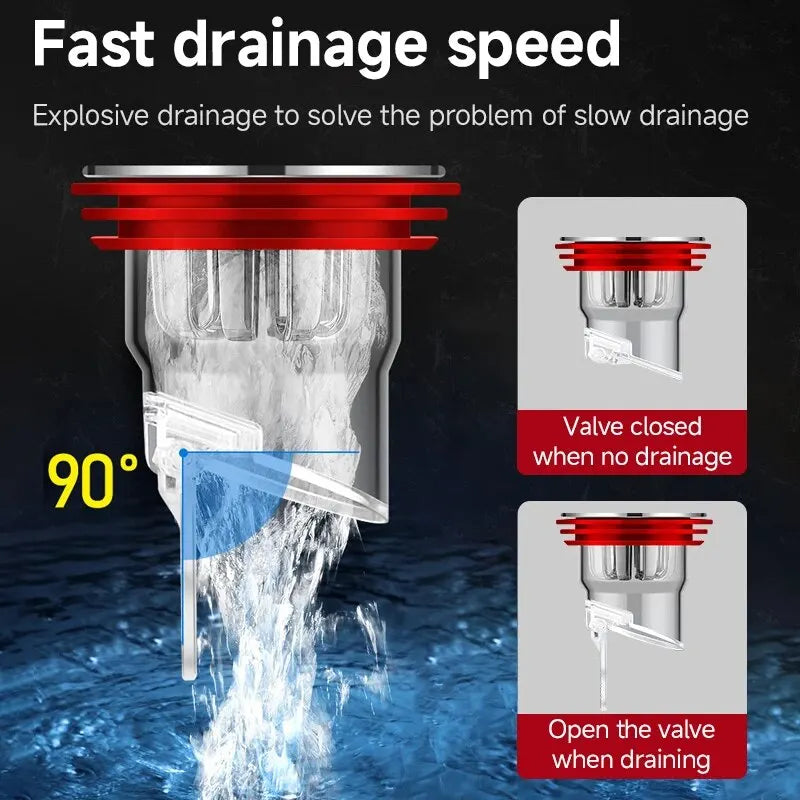 Brass Floor Drain Core – Odor Block & Backflow Preventer