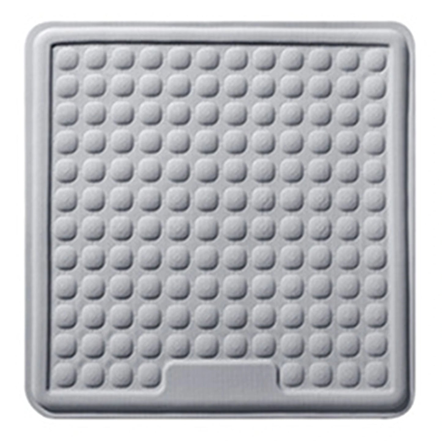 Car Seats Cushion Soft Breathable Non-Slip Gel Cooling Seats Cushion For Office Chair Non-Slip Gel Seats Pad For Long Sitting Peaceful Pleasures Health and Wellness Light Gray Square