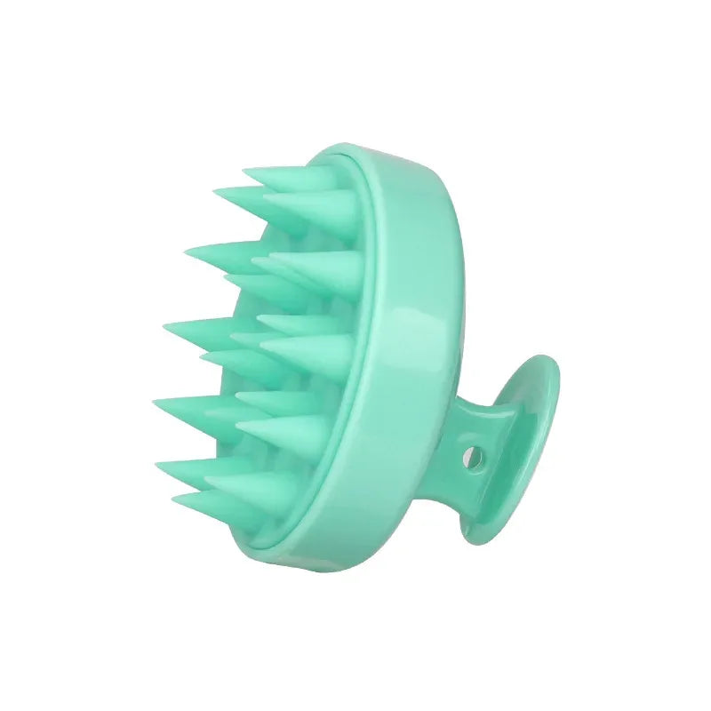 Silicone Scalp Massage Shampoo Brush – Hair & Body Scrubber