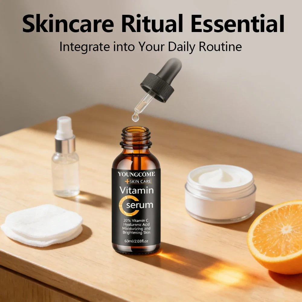Vitamin C Serum with Hyaluronic Acid – Glow & Firm Skin