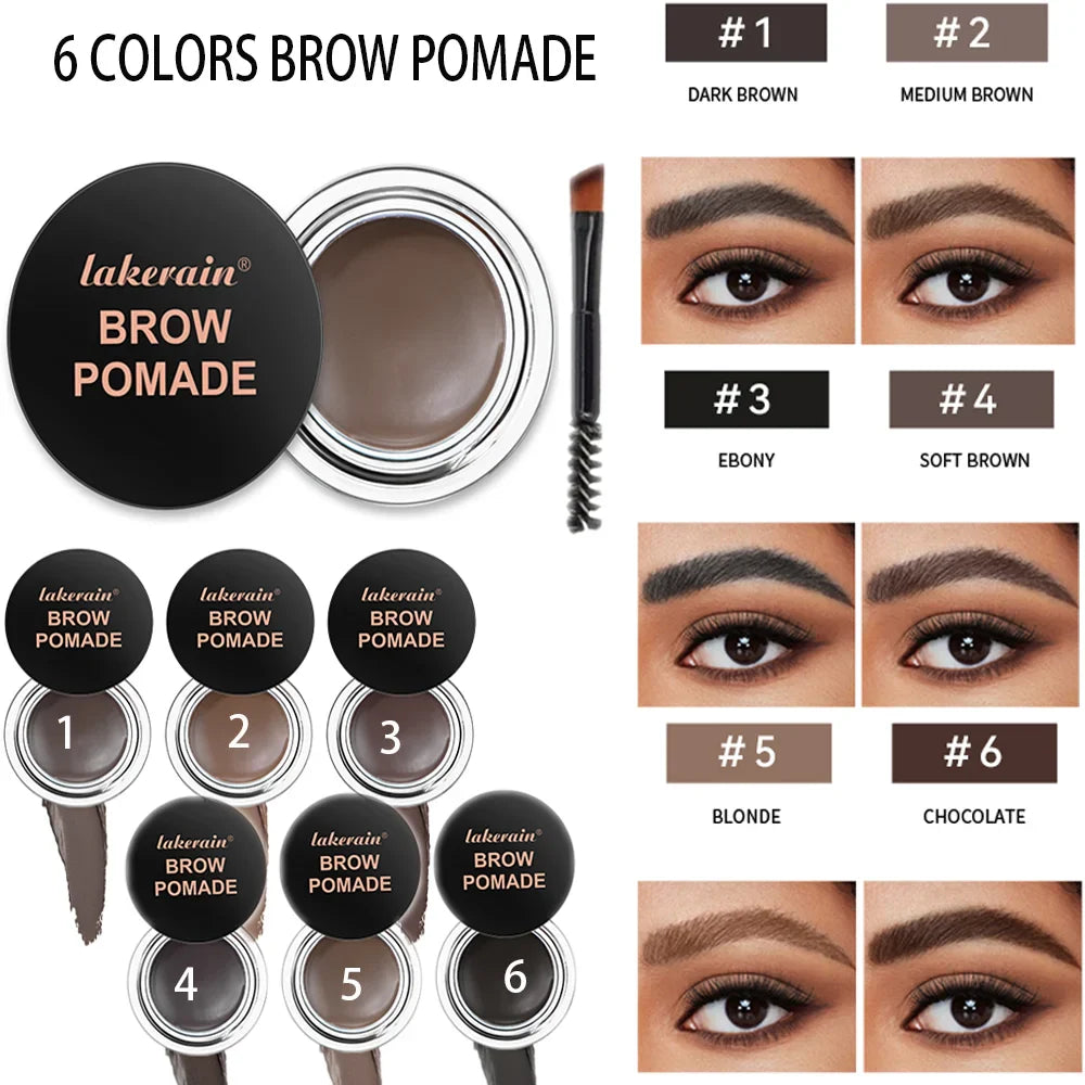 Eyebrow Pomade Cream – Waterproof & Smudge-Proof Brow Wax
