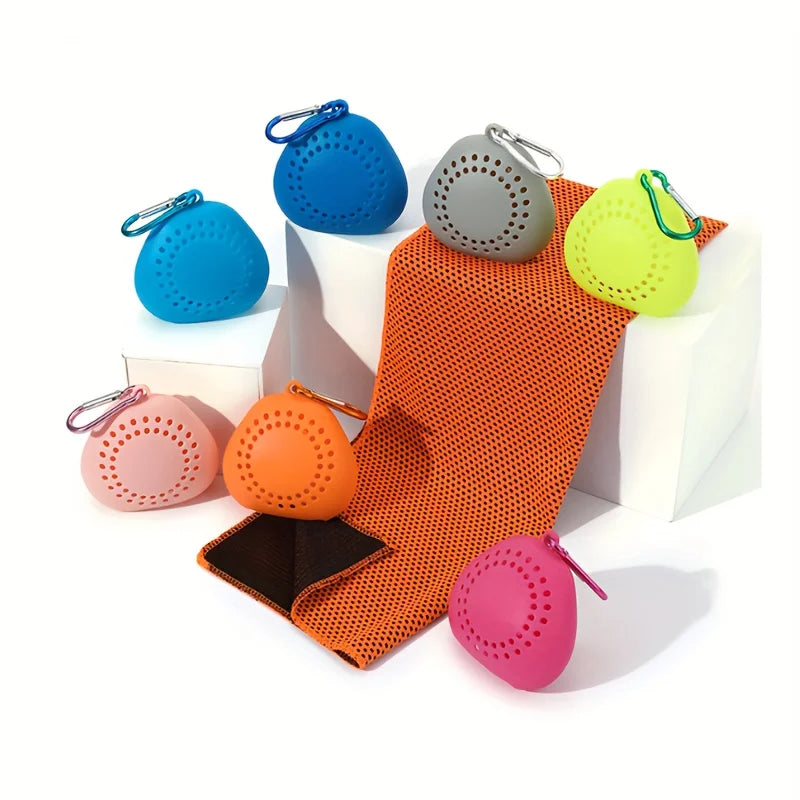Ice Cooling Microfiber Towel | Quick Dry Sports & Gym Towel