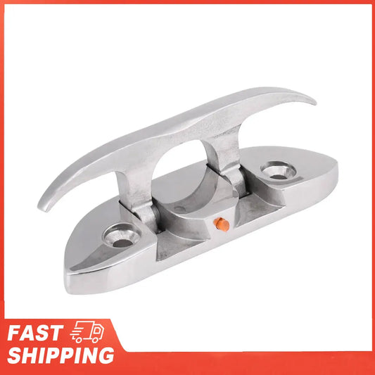 Boat Cleat Marine Folding Stainless Steel Up 4 1 2 Dock Peaceful Pleasures Health and Wellness