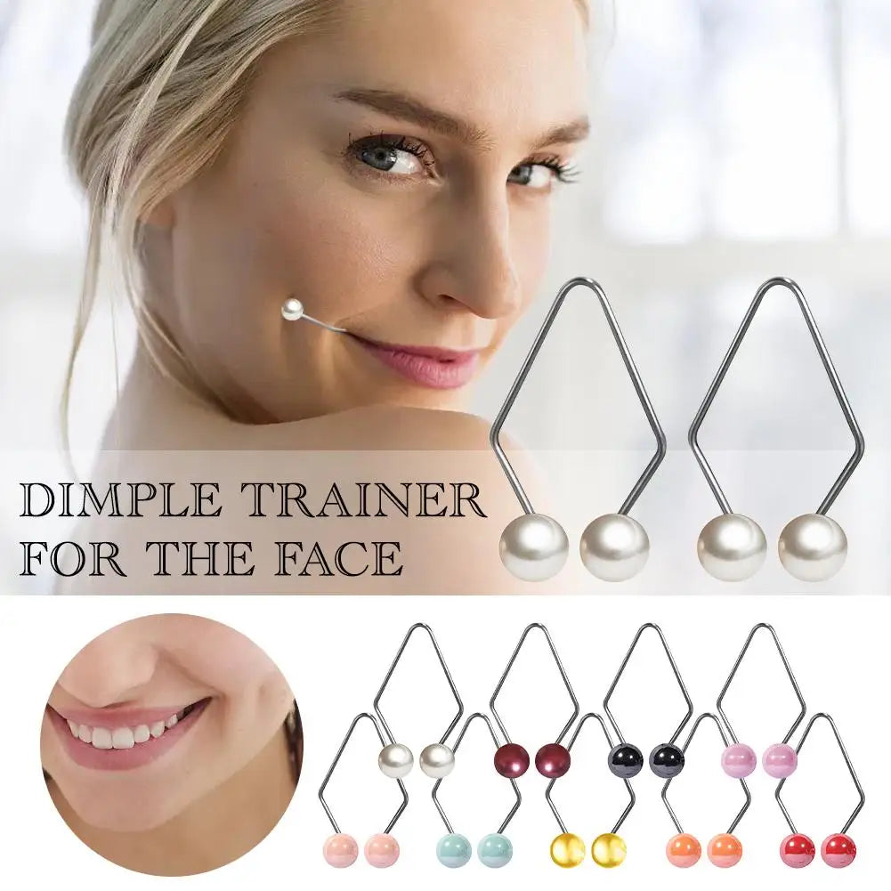 Dimple Maker Trainer for Cheeks – Natural Dimple Ball Pair