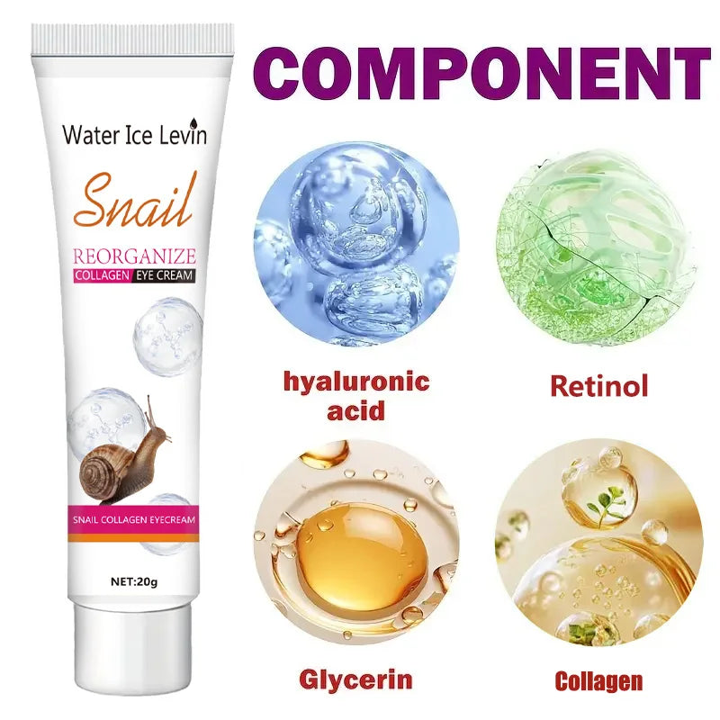Snail Collagen Eye Cream – Firming, Brightening & Hydrating