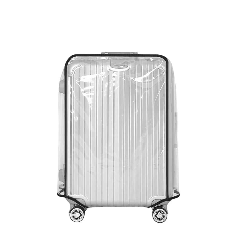 Clear PVC Suitcase Cover Protector 18–30 Inch Peaceful Pleasures Health and Wellness 20inch United States