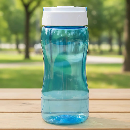 Plastic Reusable Sports Bottles with Handle, Leakproof Drink for Summer, School, Office, Gym, Fitness, Outdoor, Gifts Peaceful Pleasures Health and Wellness