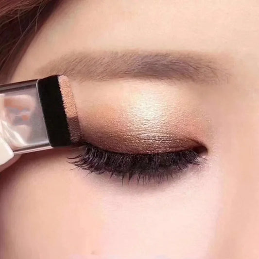 2-Color Gradient Eyeshadow Stick | Matte Shimmer Waterproof Eyeshadow Stick Peaceful Pleasures Health and Wellness