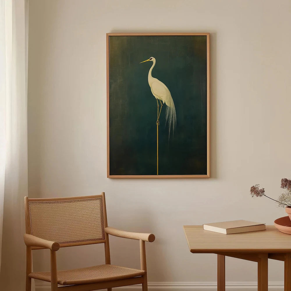 Sage Green Gold Japandi Art Print Flying Birds Wall Art Abstract Sun Art Living Room Decor Japanese Wall Art Bedroom Decor Gift Peaceful Pleasures Health and Wellness