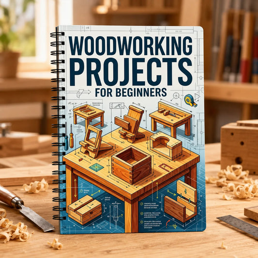 Beginner Woodworking Guide DIY Project Book Step Wood Craft Manual Peaceful Pleasures Health and Wellness