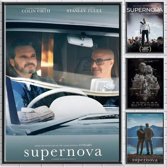 Supernova Movie Poster HD Self-Adhesive Waterproof Wall Art Wall Art Poster Peaceful Pleasures Health and Wellness