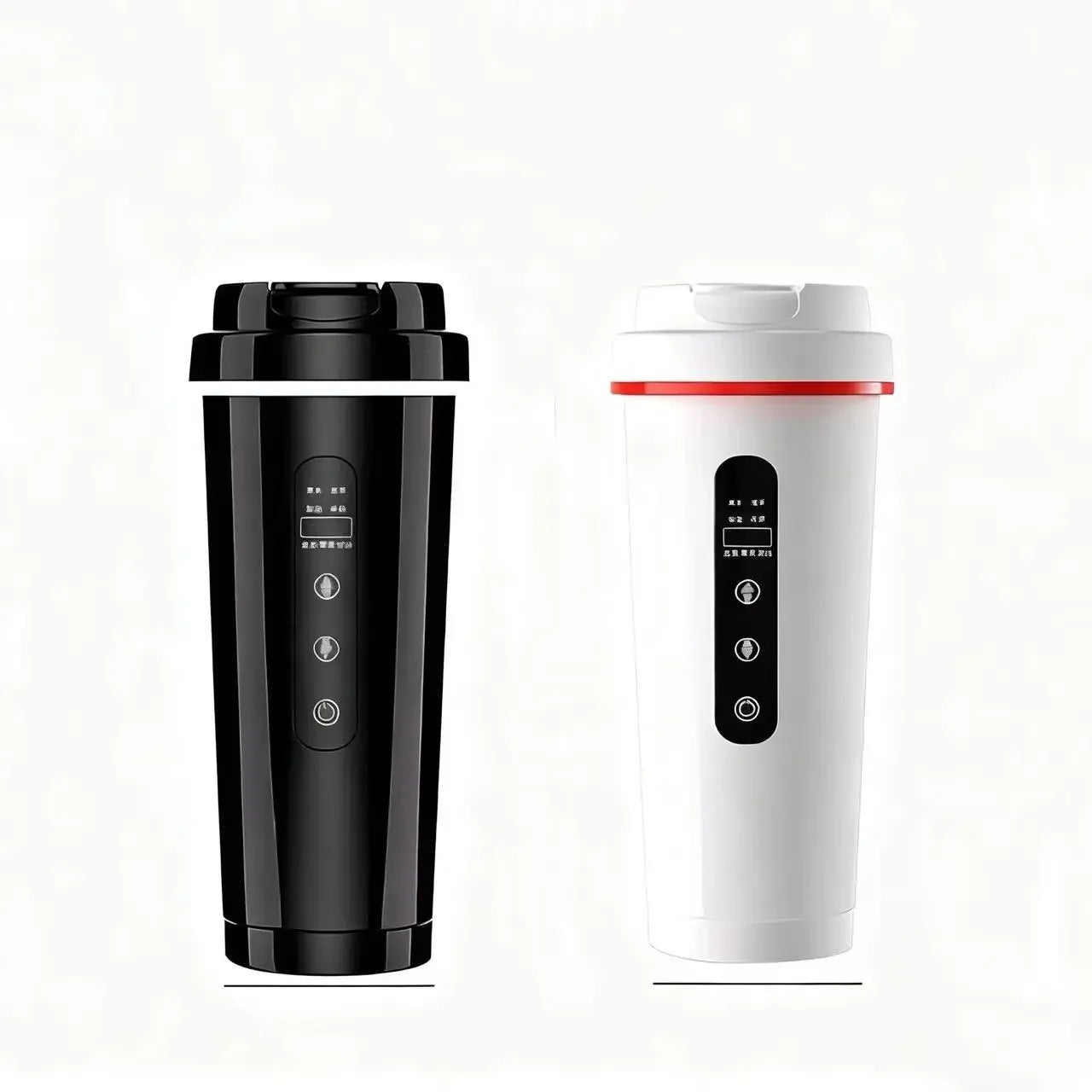 Smart Car Electric Kettle 500ml 12/24V Universal Intelligent Heating Insulation Integrated Cup 316 Stainless Steel Inner Pot Peaceful Pleasures Health and Wellness