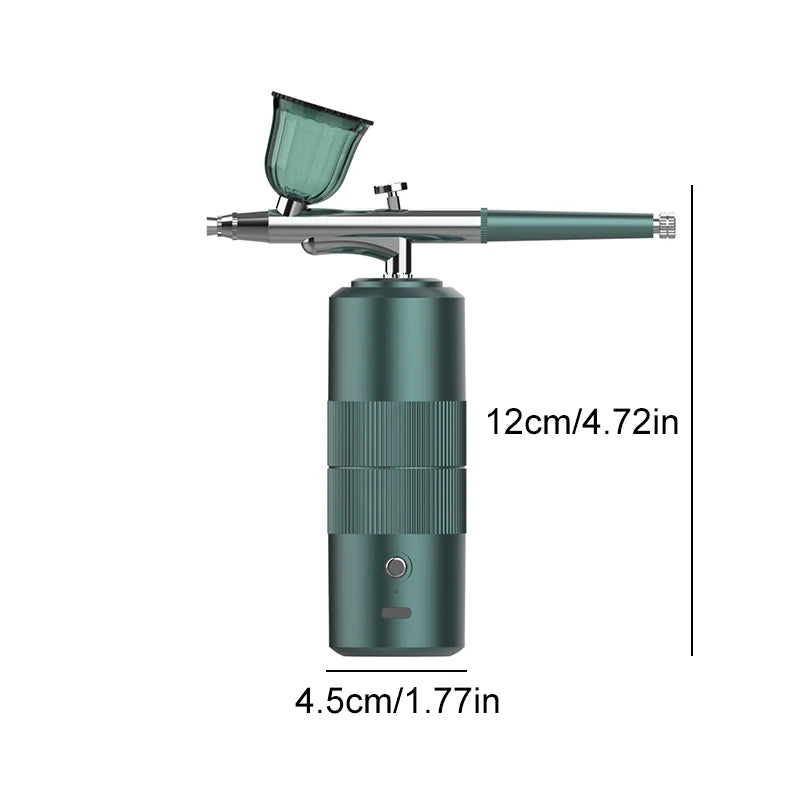 High Pressure Nano Oxygen Injector Multi-Function Household Spray Tattoo Spray Gun Face Humidifier USB Water Replenisher Manicur Peaceful Pleasures Health and Wellness