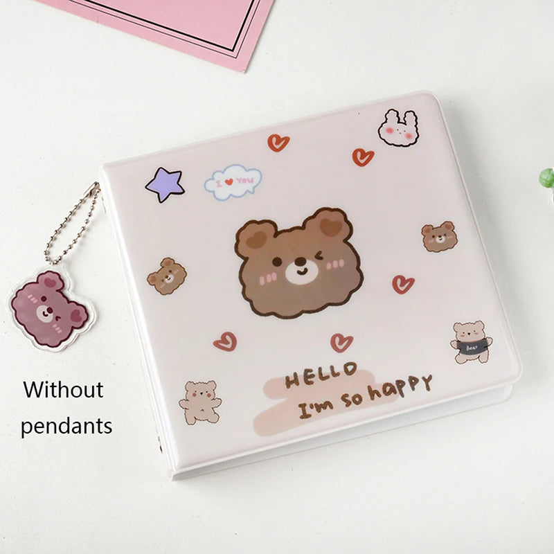 20-Capacity Cute Bear Hard CD/DVD Case Organizer | Portable