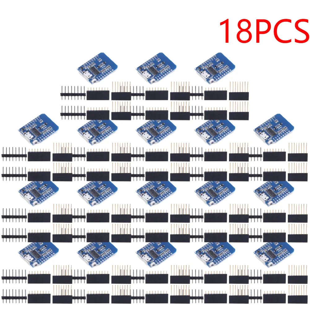 1- ESP8266 D1 Mini WIFI Development Board ESP-12F CH340G CH340 V2 Usb