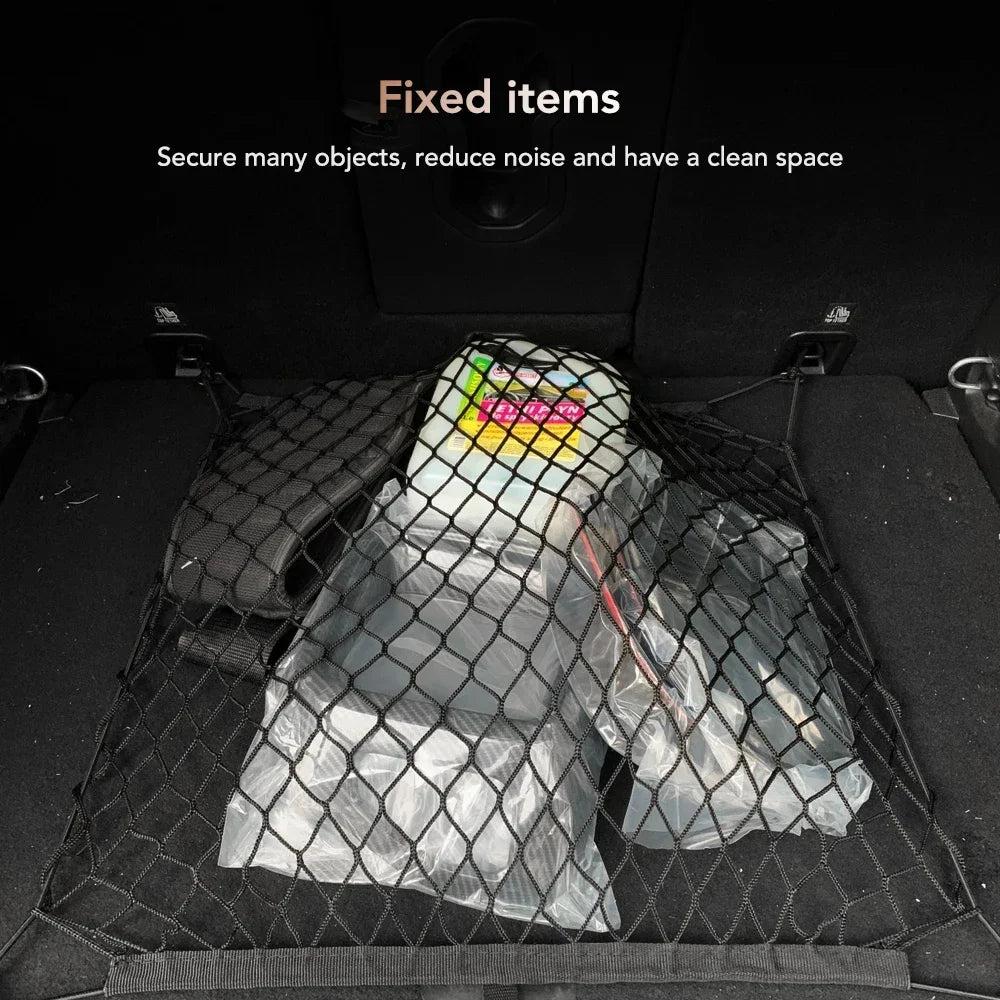 Nylon Car Rear Cargo Net Trunk Storage Organizer Net For Audi A1 A2 A3 A4 A5 A6 A7 A8 Q2 Q3 Q5 Q7 S3 S4 S5 S6 S7 S8 TT TTS Peaceful Pleasures Health and Wellness