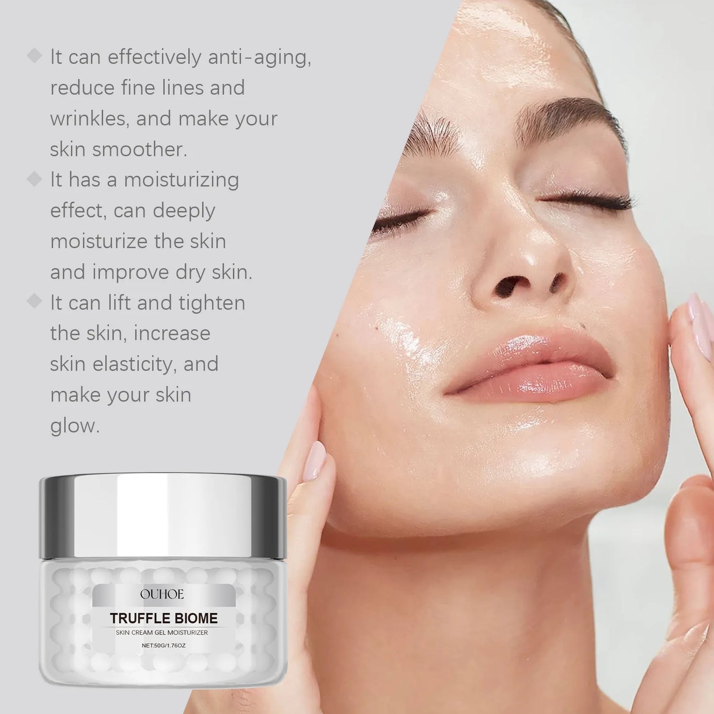 White Truffle Serum Face Cream – Hydrate, Brighten & Firm