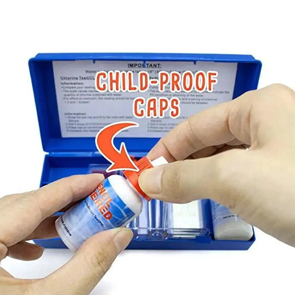 PH Chlorine Water Quality Test Kit for Pools and Spas Peaceful Pleasures Health and Wellness