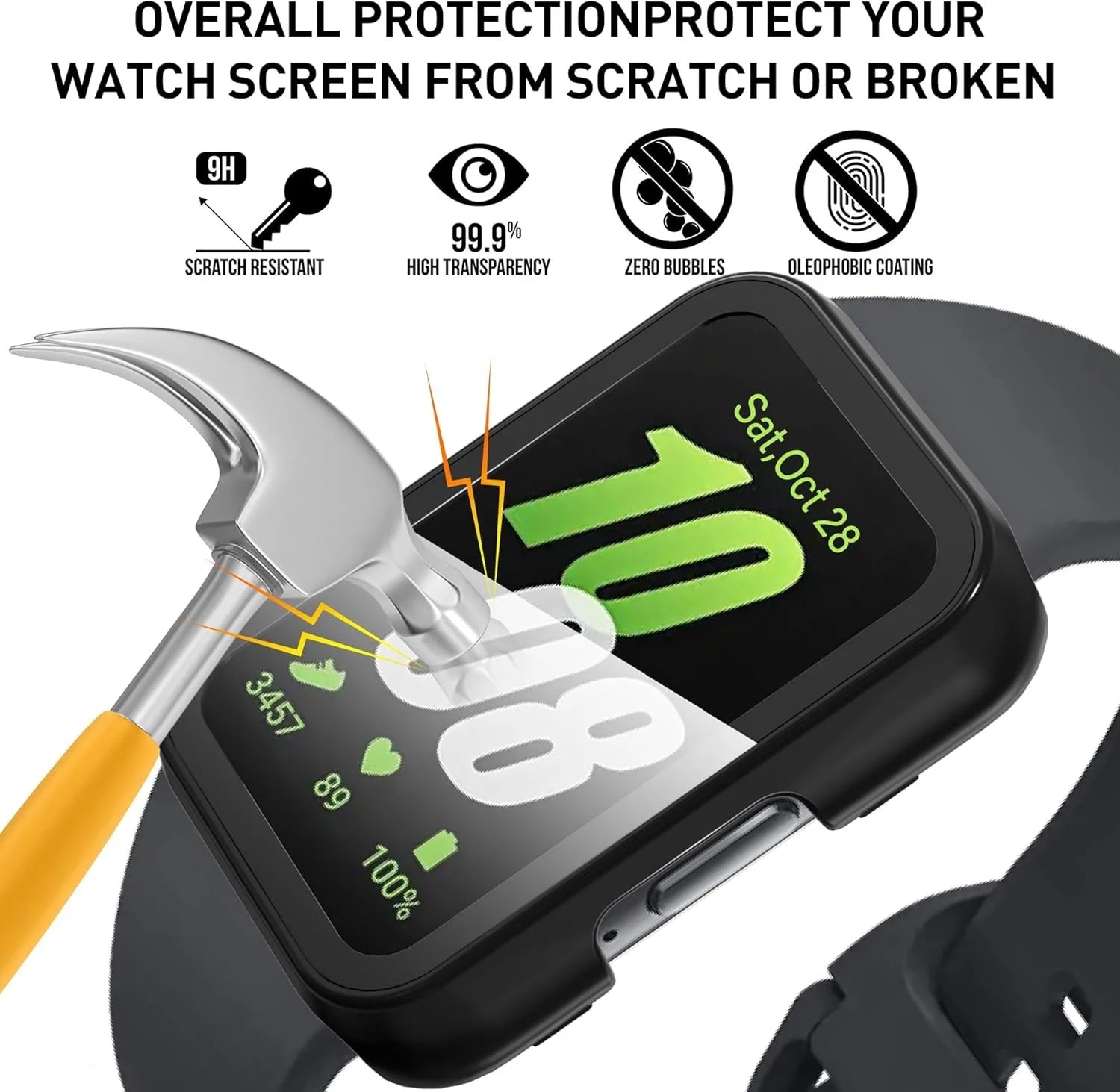 Samsung Galaxy Fit 3 Case – Hard PC Bumper & Tempered Glass Peaceful Pleasures Health and Wellness