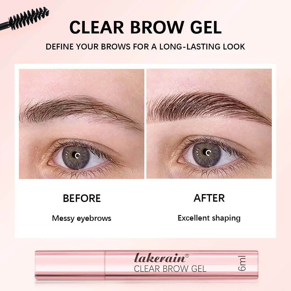 Clear Eyebrow Setting Gel Waterproof & Sweatproof Brow Coat Long-Lasting Non-Fading Transparent Brow Grooming Makeup Peaceful Pleasures Health and Wellness