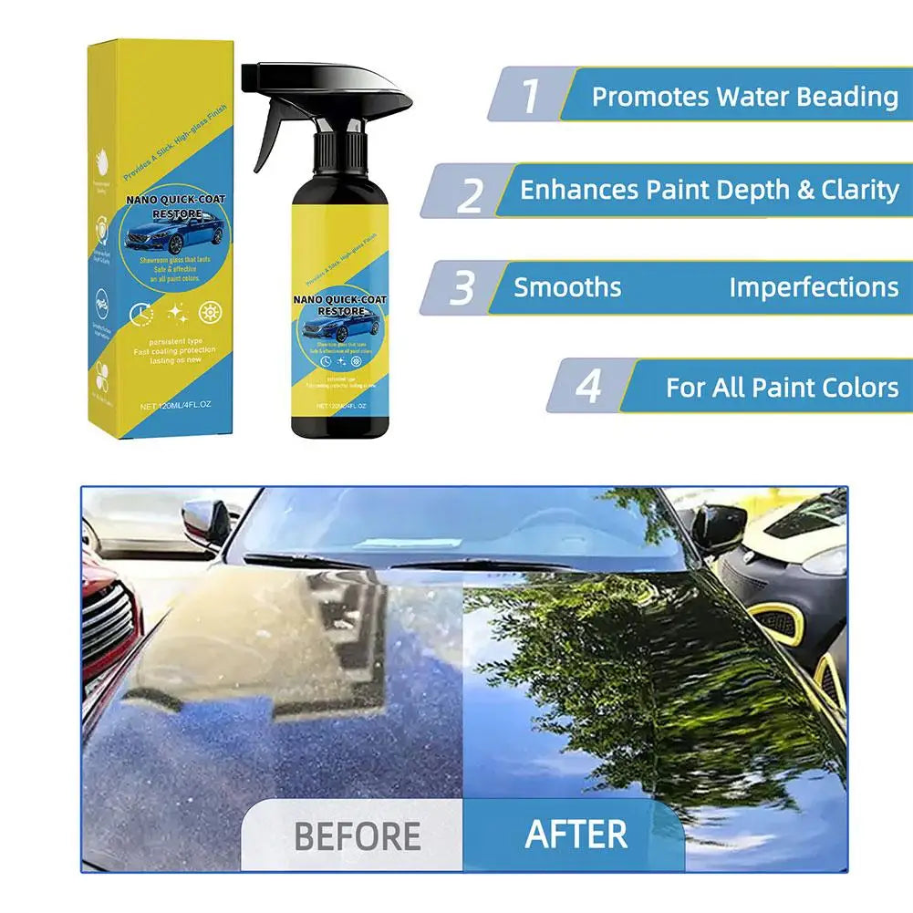 Nano Ceramic Coating Spray for Cars - Long Lasting Protection Peaceful Pleasures Health and Wellness