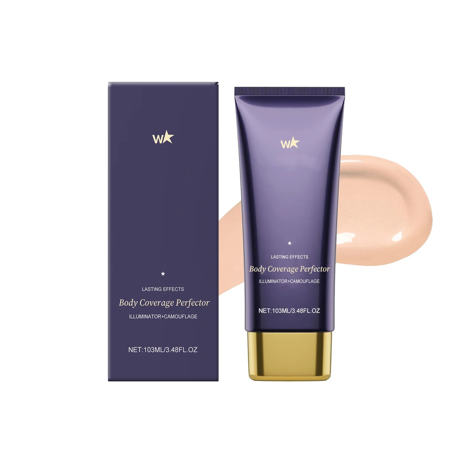 Body Coverage Perfector Long Lasting Waterproof Sweatproof Flawless Body Makeup Scars Spots Veins Tattoos Nourish Body Concealer Peaceful Pleasures Health and Wellness