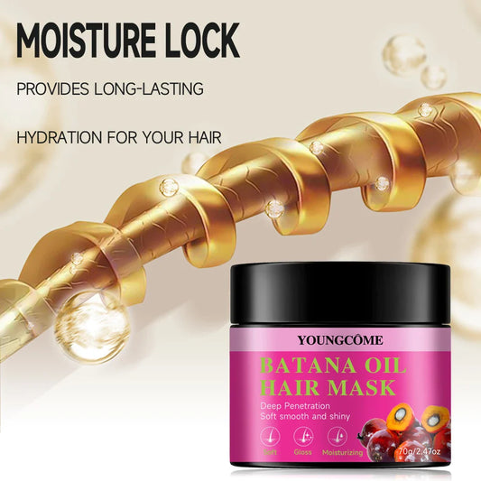Batana Oil Hair Mask – Deep Hydration & Shine | All Hair Types Hair Conditioning Mask Oasis Select