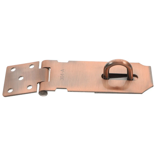 Heavy Duty Stainless Steel Lock Hasp Secure Latch for Shed Cabinet Gate Barn Door Outdoor Indoor Use Strong Door Lock Hardware Peaceful Pleasures Health and Wellness