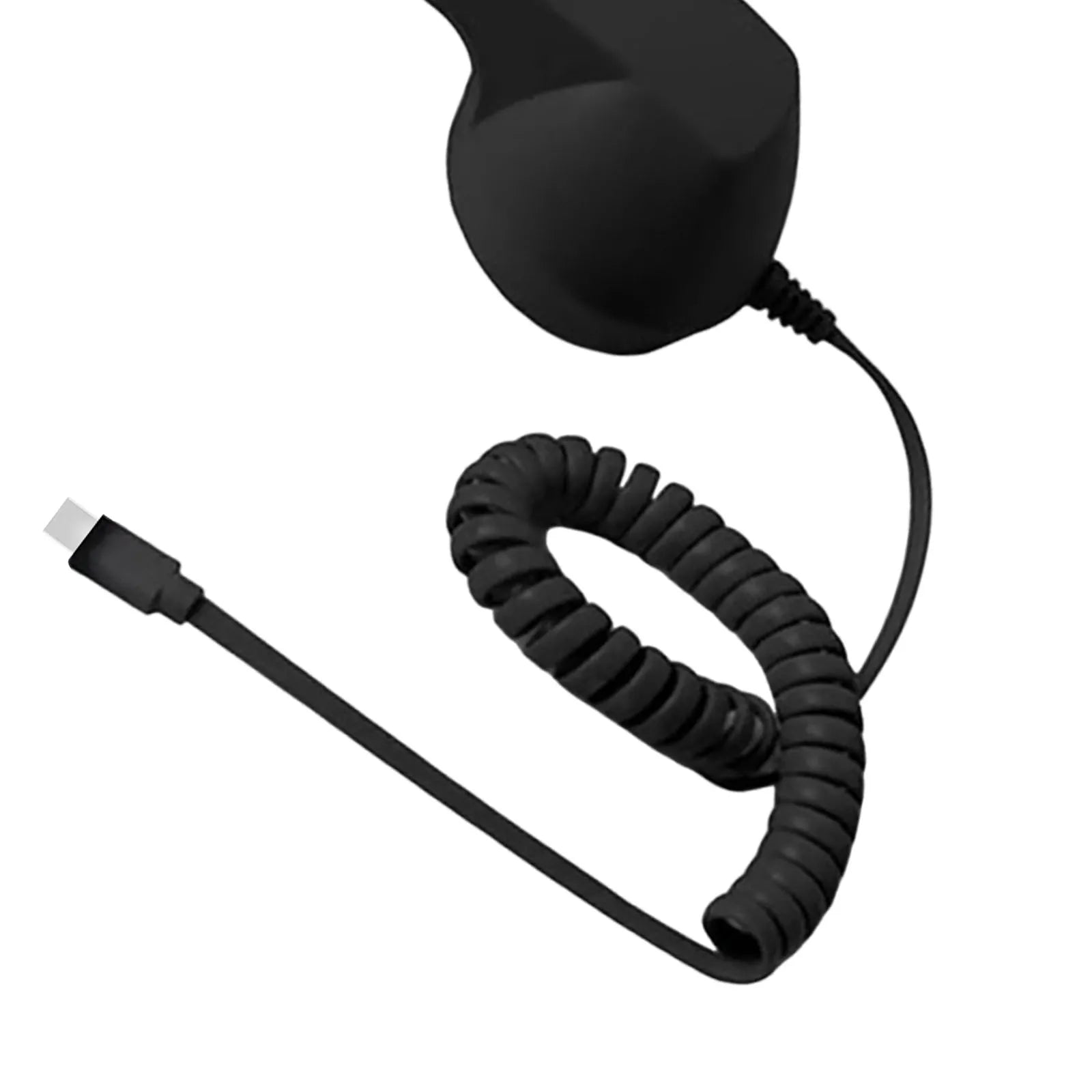 Retro Nostalgic Handset, Type-C Old Fashioned Telephone Receiver, Photography Props Wired Headphones, for iPhone&Android Peaceful Pleasures Health and Wellness