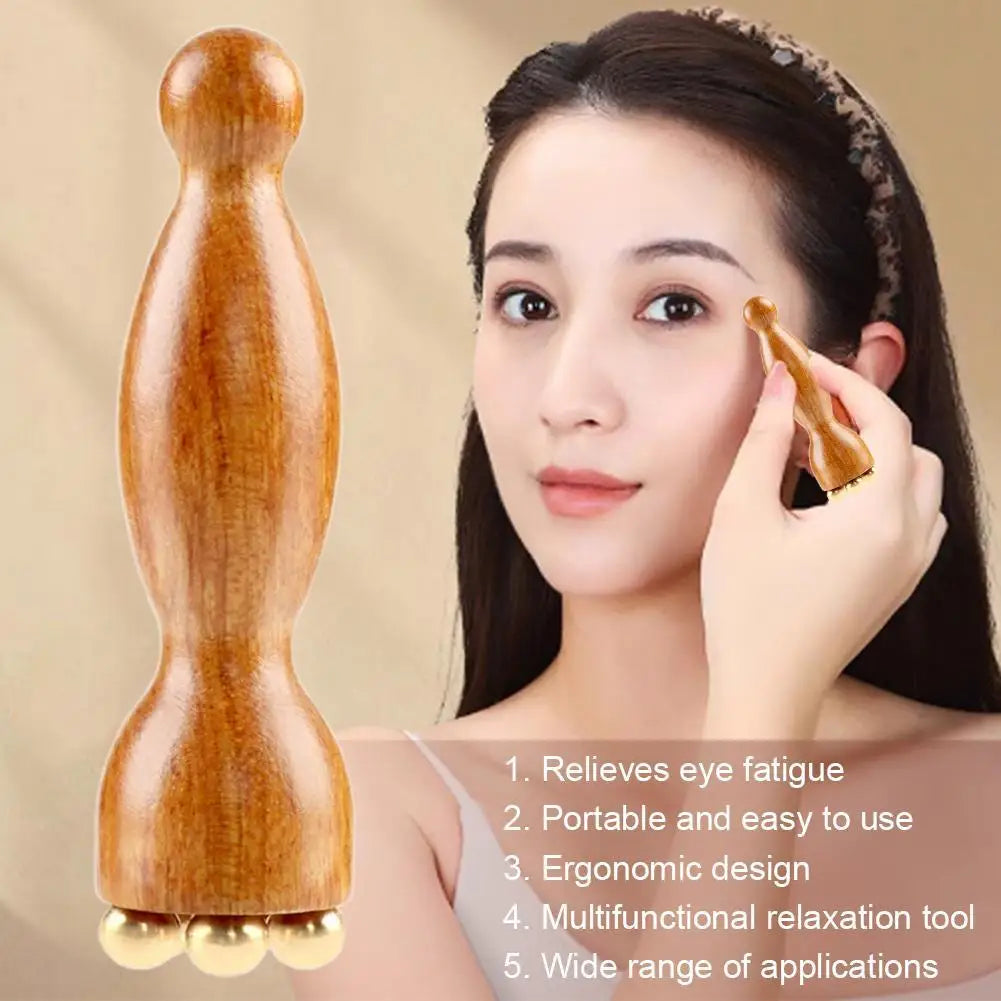Lotus Seedpod Gua Sha Tool for Eye Relaxation and Care Peaceful Pleasures Health and Wellness