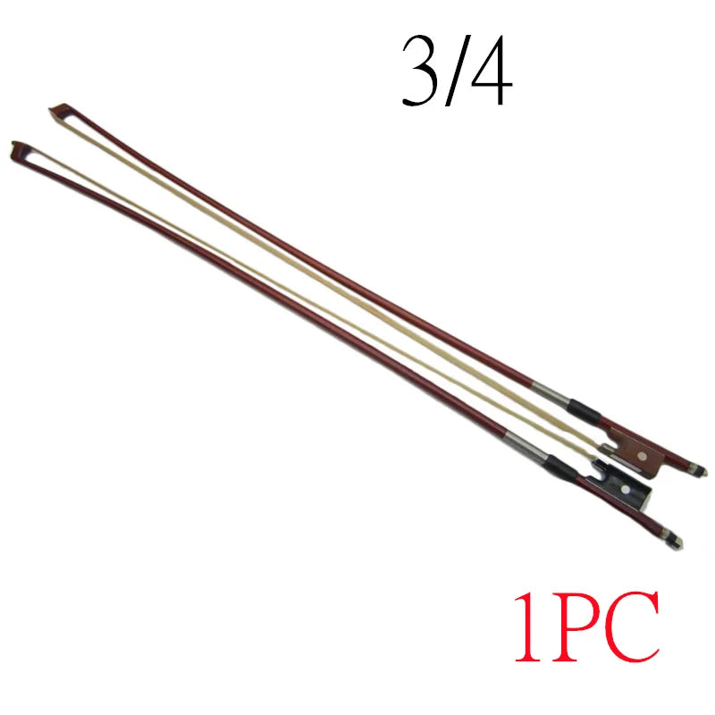 Violin Bow Violin Player Learner Violin Accessories Musical Instruments Suitable For Violin Shops Kids Beginners Music Schools Peaceful Pleasures Health and Wellness 1PC 3 4