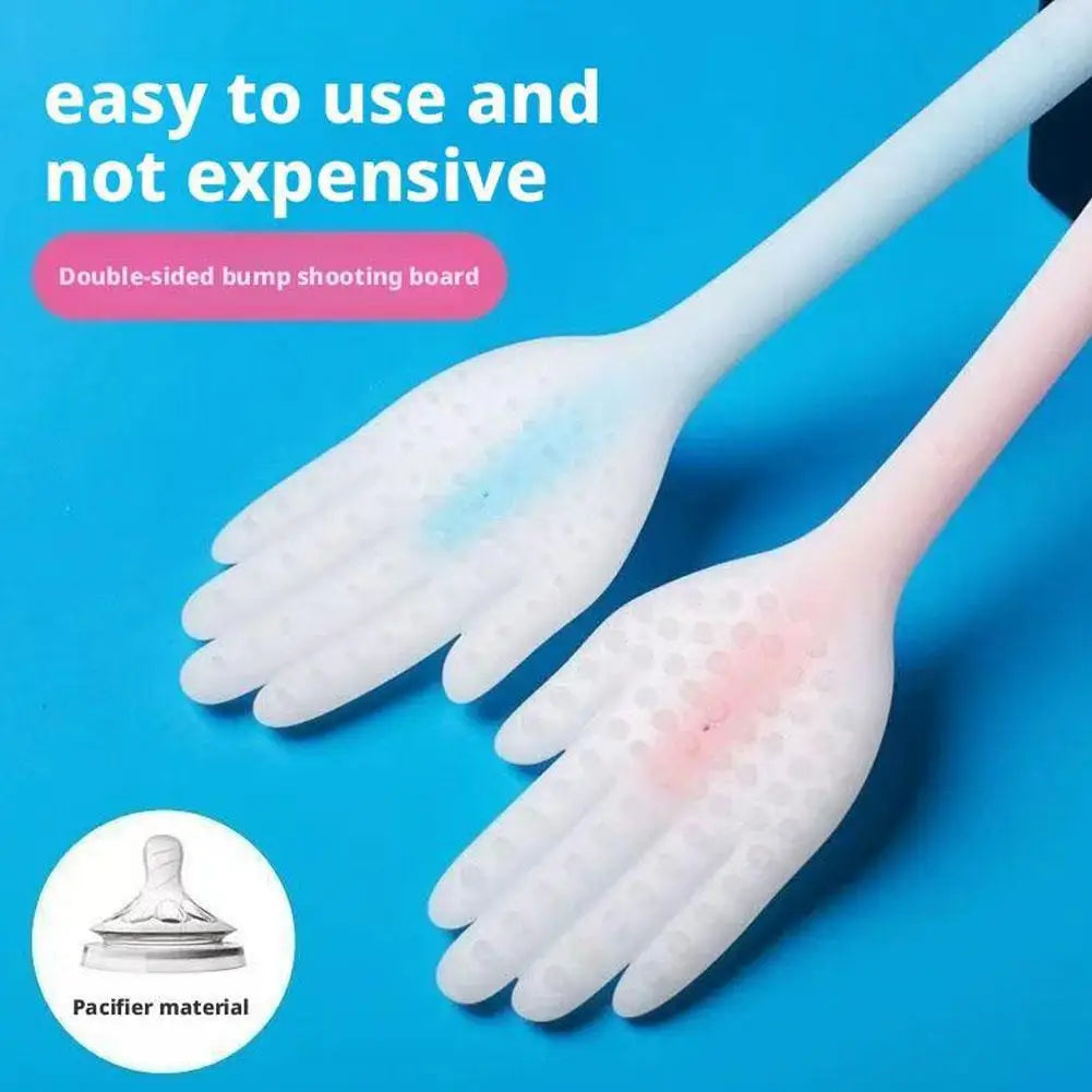 Silicone Meridian Slap Board Gua Sha Plate Beating Massage Bat For Back Body Massager Detox Massage Stick Blood Circulation Peaceful Pleasures Health and Wellness