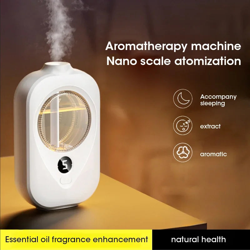 Smart Wall Mounted Essential Oil Diffuser Aromatherapy Humidifier with Automatic Air Deodorization for Home Peaceful Pleasures Health and Wellness