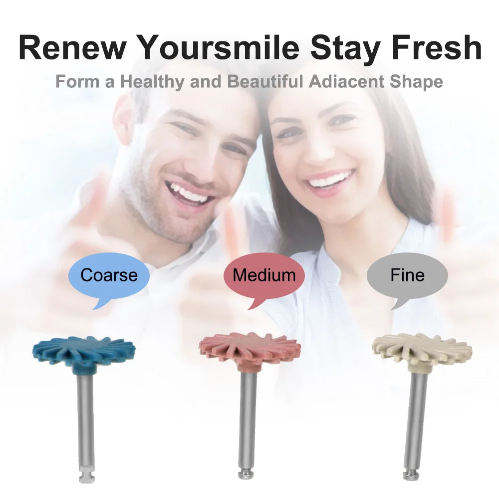 Box Dental Composite Resin Polishing Disc Rubber Polisher Wheel 3