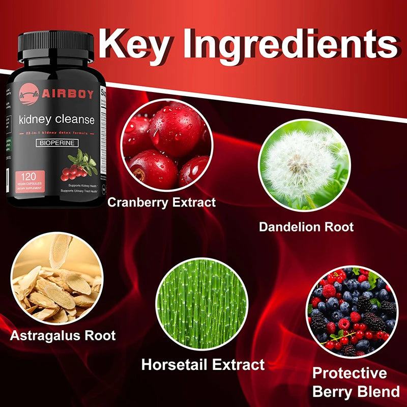 Kidney Cleanse Detox & Repair, Urinary Tract Support & Flush Formula To Support Normal Kidney Function Peaceful Pleasures Health and Wellness
