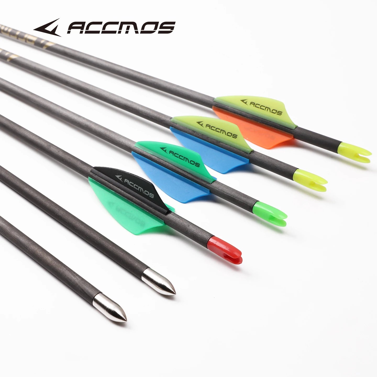 24 36 Beginner Practice Archery Pure Carbon Arrow Spine300 400 500