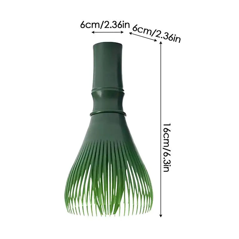 Matcha Green Tea Brushes Traditional Matcha Whisk Reusable Resin Matcha Whisk Chasen Dishwasher Safe Matcha Stirrer Peaceful Pleasures Health and Wellness