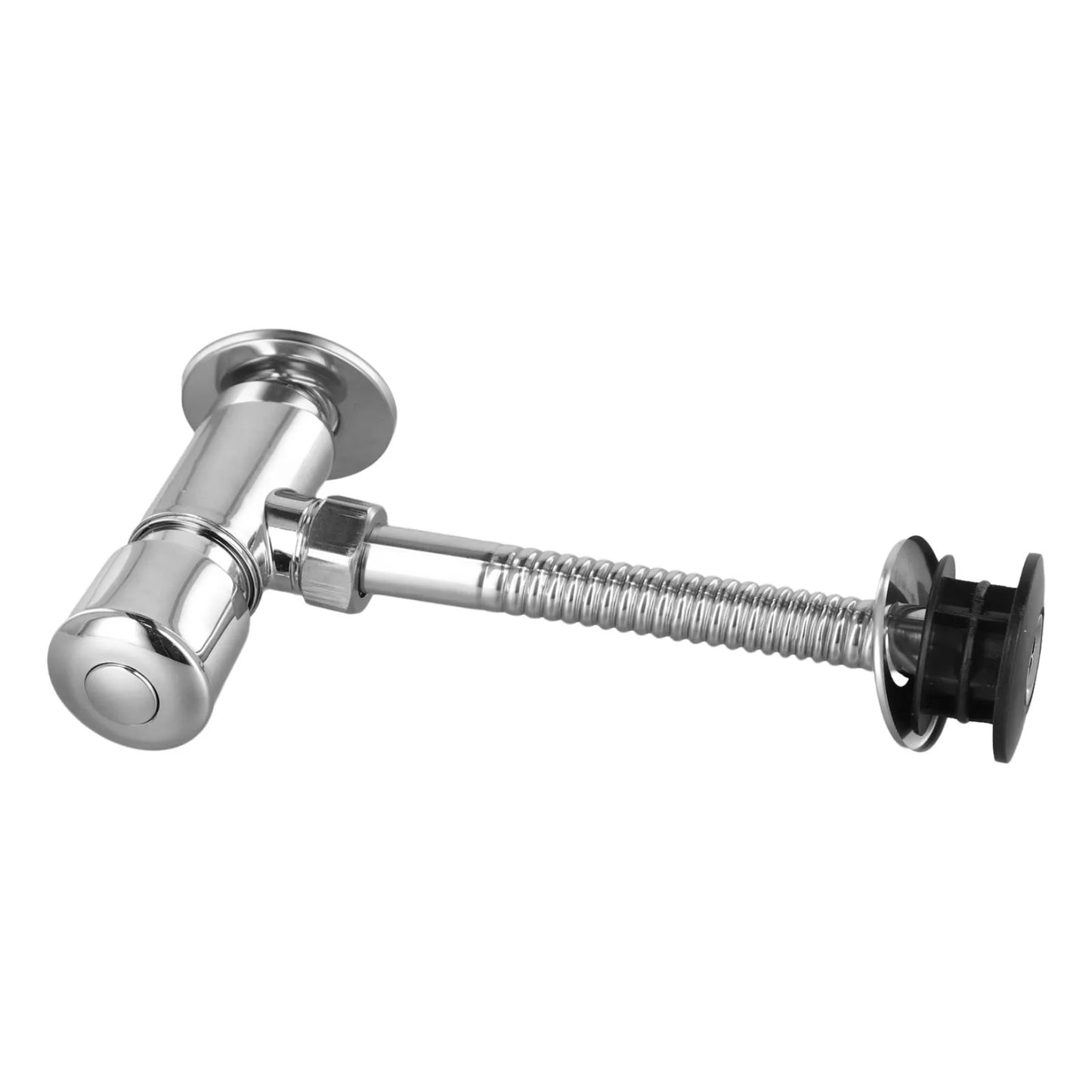 Hand Press Urinal Flush Valve Button Manual Delay Automatic Shutoff
