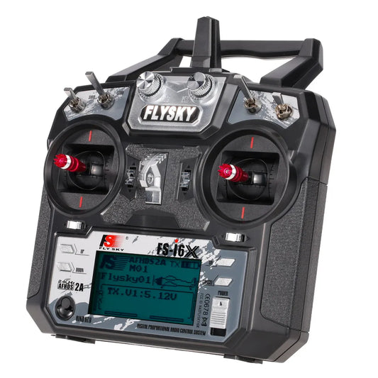 Flysky FS-i6X 10CH 2.4GHz RC Transmitter & FS-iA6B Receiver RC Transmitter & Receiver Peaceful Pleasures Health and Wellness FS-i6X