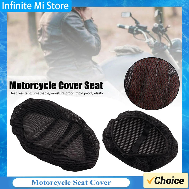 Motorcycle Seat Cover For Honda NT1100 NT 1100 2022 2023 Heat-Resistant Seat Cover Seat Protect Net Seat Mesh Cover Peaceful Pleasures Health and Wellness