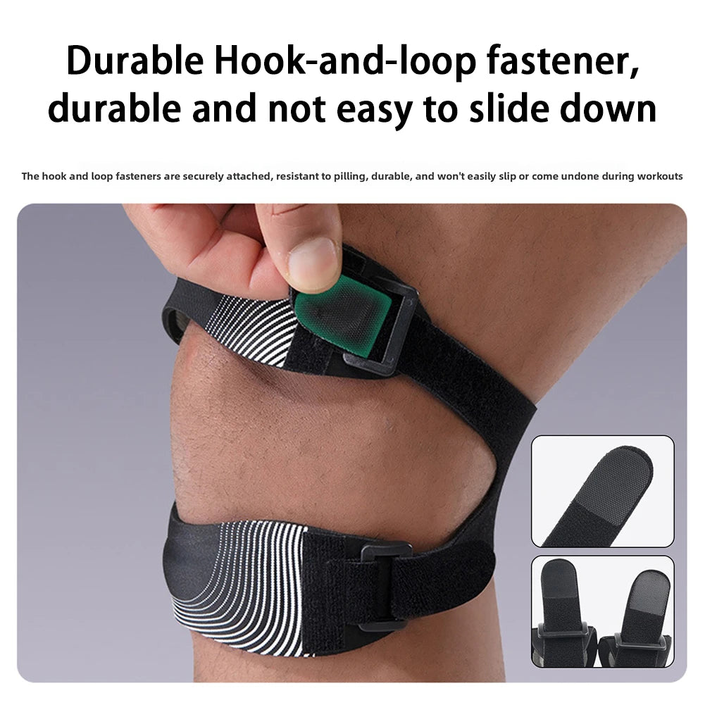 Jumpers Knee Brace For Basketball Ergonomic Support For All-Day Active Comfort Post-surgery Meniscus Recovery Support Peaceful Pleasures Health and Wellness