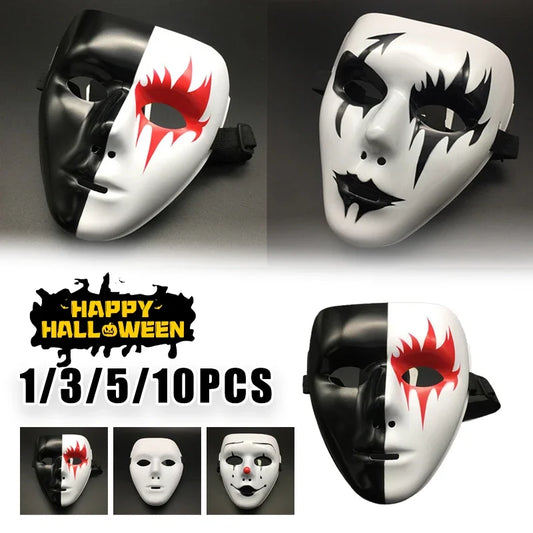 Full Face Halloween Scary Mask | Venetian Cosplay Costume Prop Halloween Costume Mask Peaceful Pleasures Health and Wellness