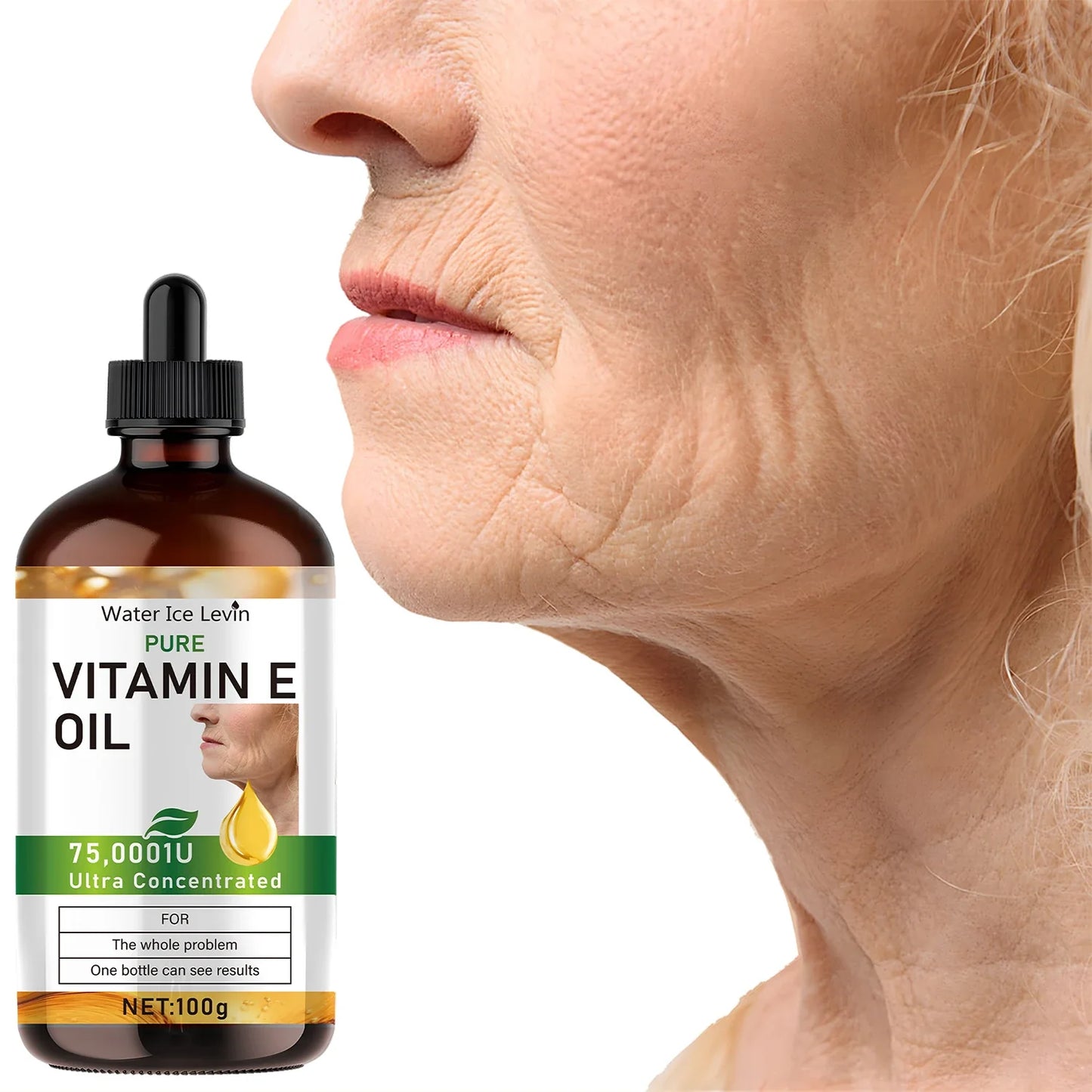100ml Vitamin E Essential Oil – Skin, Hair, Body & Nail Care