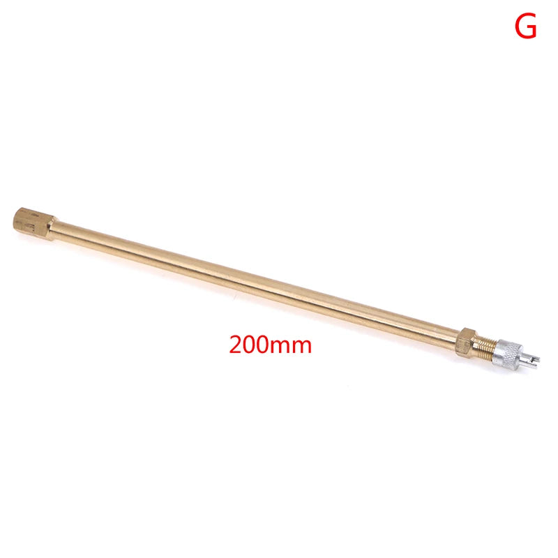 Brass Tire Valve Stem Extender – Car, Truck & Motorcycle