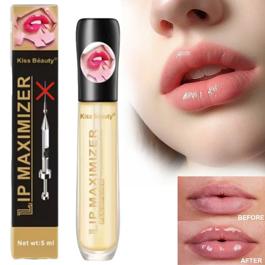 LAIKOU Plumping Lip Oil Gloss – Moisturizing Lip Serum 5ml Lip Oil Serum Oasis Select
