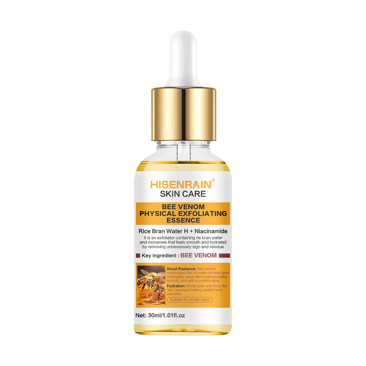 HISENRAIN Honey Niacinamide & Peptide Brightening Face Serum