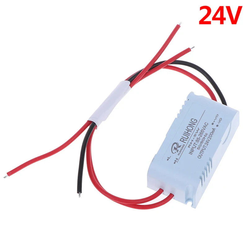 Mini AC-DC Power Supply Module 5W 220V to 3.3V–24V Converter
