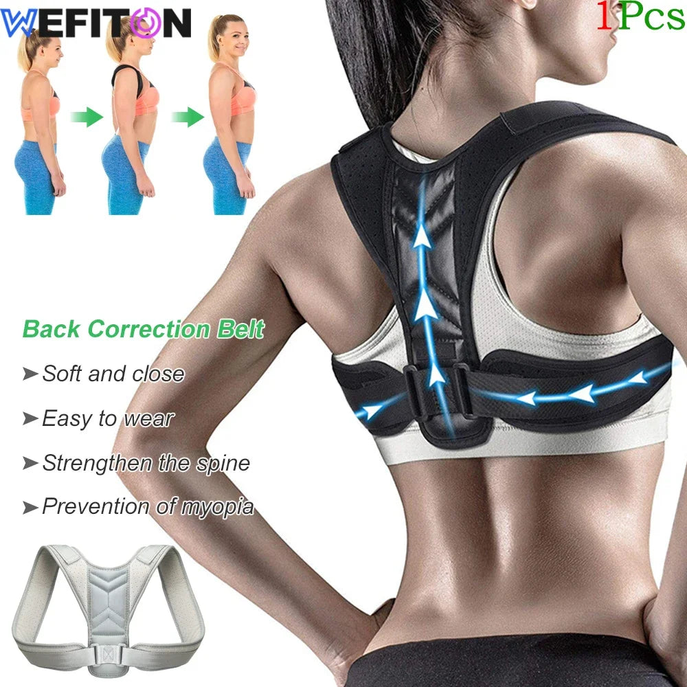 WEFITON Posture Corrector Belt – Back Brace for Men & Women Posture Corrector Brace Peaceful Pleasures Health and Wellness